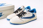 Travis Scott x Jordan Air Jordan 1 Low OG White Blue— (1)