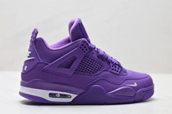 Air Jordan 4 Purple White