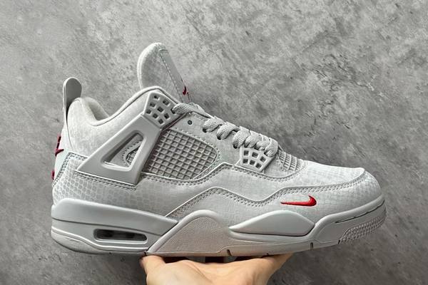 Nigel Sylvester x Air Jordan 4 Grey Mamba Red Nigel Sylvester x Air Jordan 4 Grey Mamba Red