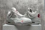 Nigel Sylvester x Air Jordan 4 Grey Mamba Red