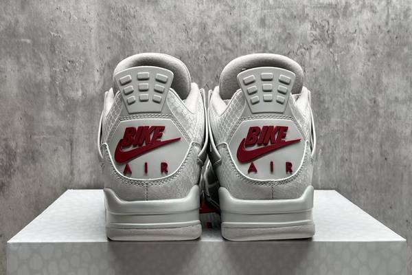 Nigel Sylvester x Air Jordan 4 Grey Mamba Red--- (5)