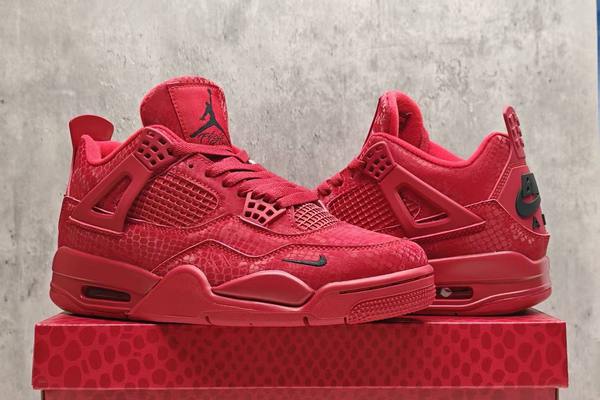 Nigel Sylvester x Air Jordan 4 Red Mamba--- (4)