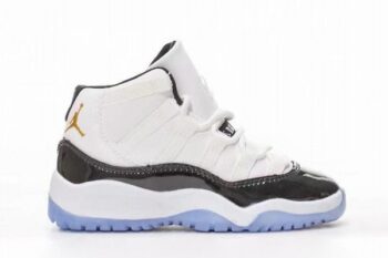 Retro Air Jordan 11 Concord Gold Kids