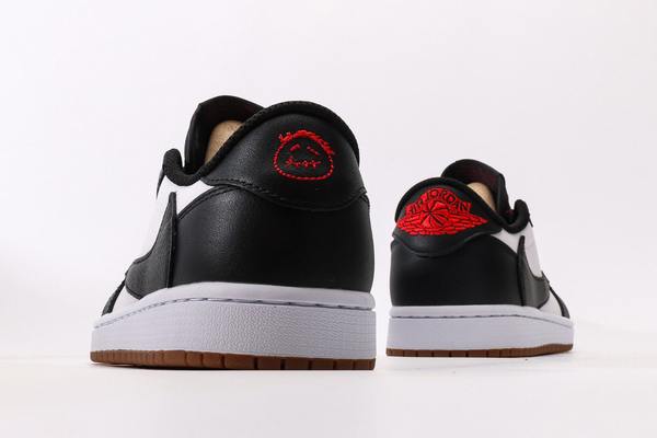Travis Scott x Air Jordan 1 White Black Brown Red--- (5)