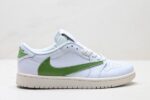 Travis Scott x Jordan Air Jordan 1 Low White Green Men's