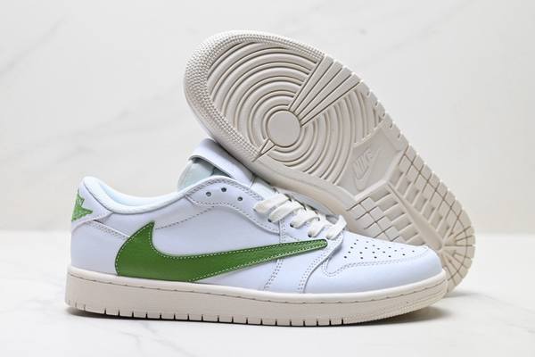Travis Scott x Jordan Air Jordan 1 Low White Green--- (3)