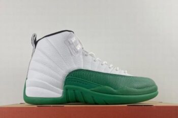 Air Jordan 12 White Green Men's