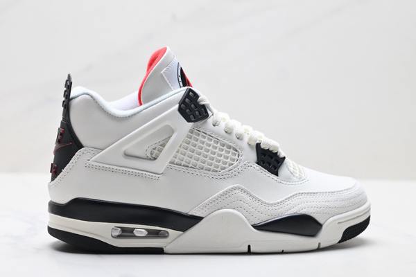 Air Jordan 4 Flight UB Sail Black-University Red Men's Air Jordan 4 Flight UB Sail Black-University Red Men's