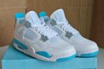 Air Jordan 4 White Ice Blue— (1)