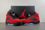Retro Air Jordan 5 Red Suede Men’s
