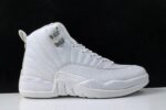 Retro Air Jordan 12 White Silver Men’s