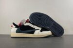 Travis Scott x Air Jordan 1 Black White Dark Blue Men’s