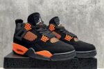 Air Jordan 4 Black Orange for cheap