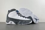 Air Jordan 9 White French Blue-Flint Grey Men’s