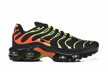 Air Max Plus TN Black Green Orange Men's