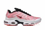 Air Max Plus TN Red Pattern Black White Men's