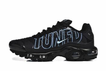 Air Max Plus TN Tuned Black Light Blue Men's