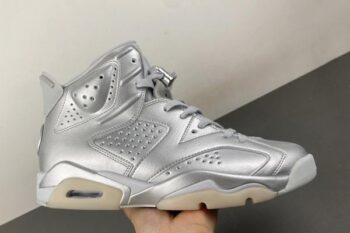 Retro Air Jordan 6 PSG Silver Men's
