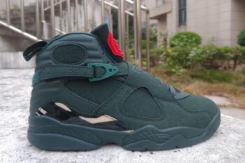 Air Jordan 8 Dark Green Red Men's