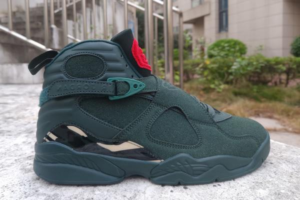 Air Jordan 8 Dark Green Red Men's Air Jordan 8 Dark Green Red Men's