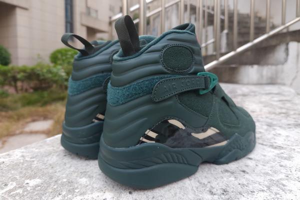Retro Air Jordan 8 Dark Green Red--- (5)