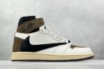 Travis Scott x Air Jordan 1 High White Brown Black Men’s