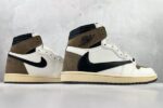 Travis Scott x Air Jordan 1 High White Brown Black Men’s