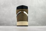 Travis Scott x Air Jordan 1 High White Brown Black Men’s