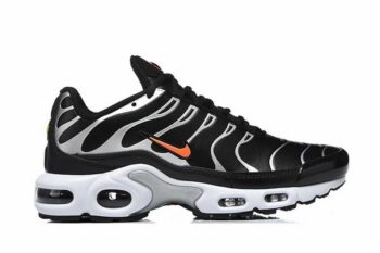 Air Max Plus TN Black Silver Orange Men's