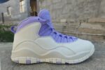 Air Jordan 10 White Purple Men’s