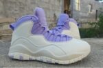 Air Jordan 10 White Purple Men’s