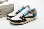 Off-White x Air Jordan 1 Black White Blue— (1)