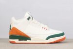 SoleFly x Air Jordan 3 Miami Hurricanes Men’s