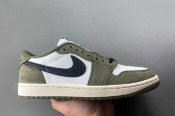 Retro Air Jordan 1 Low Medium Olive Men's