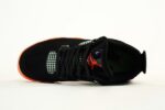 Air Jordan 4 Black Orange