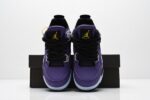 Air Jordan 4 Purple Black Kids