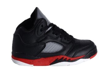 Air Jordan 5 Retro Black Red Kids