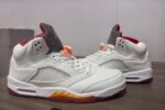 Air Jordan 5 White Red Yellow Men’s