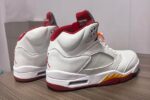 Air Jordan 5 White Red Yellow Men’s