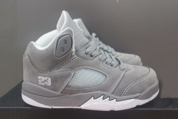 Air Jordan 5 Wolf Grey 2026 Kids