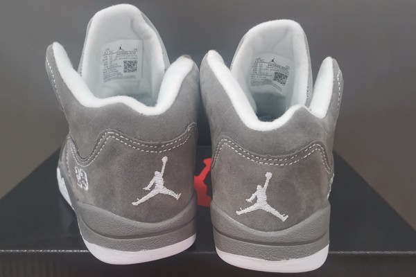 Air Jordan 5 Wolf Grey kid--- (3)