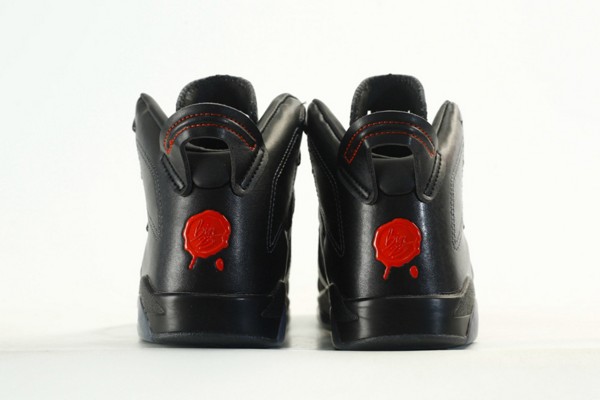 Air Jordan 6 Bin 23 Black Red--- (5)