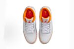 Air Jordan 3 White and Orange Peel Men’s
