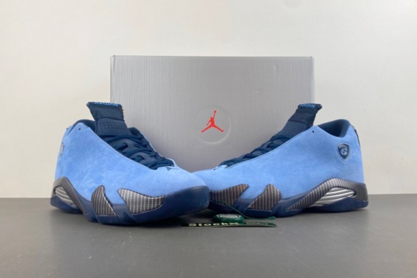 Air Jordan 14 Howard PE UNC--- (4)