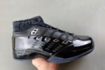 Air Jordan 17 Low Black Patent Men's