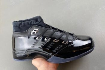 Air Jordan 17 Low Black Patent Men's