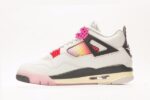 Air Jordan 4 Comic White Black Pink Men’s