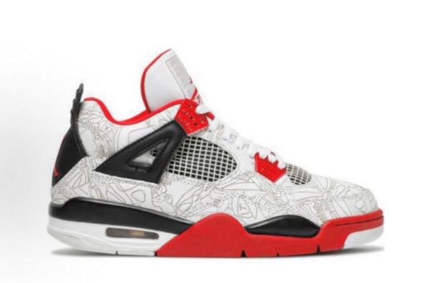 Air Jordan 4 Fire Red Laser From Women's