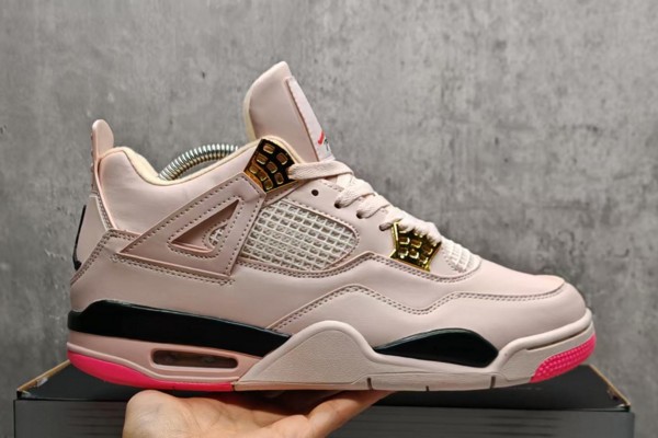 Air Jordan 4 Rose Pink Black Men's Air Jordan 4 Rose Pink Black Men's