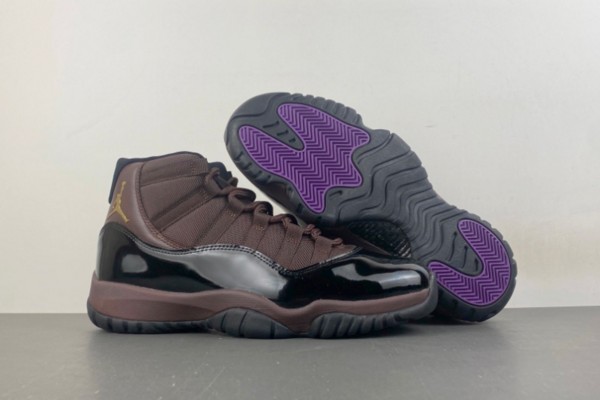 Air Jordan 11 Brown Black--- (2)